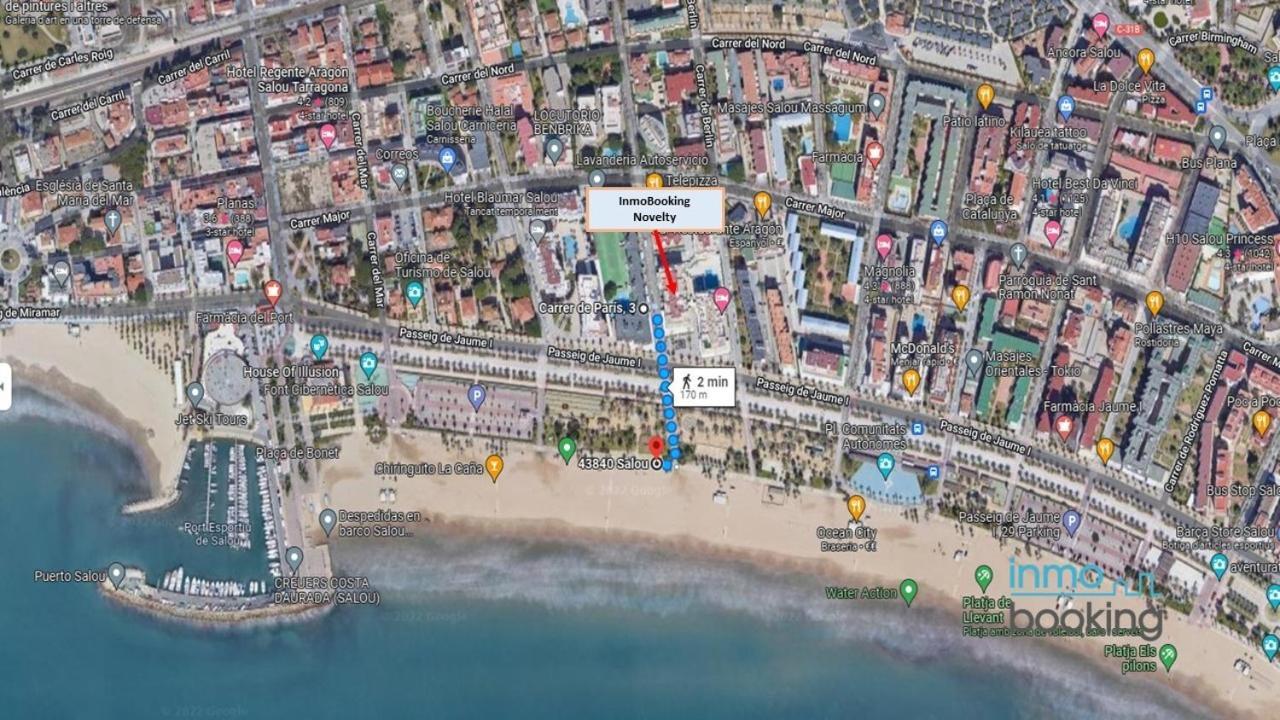 Beach Novelty Salou 3, Climatizado, Piscina, Playa Y Wifi Exterior photo